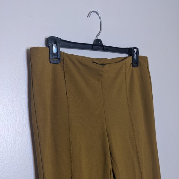 😍Zac & Rachel Mustard Yellow Pointe Leggings - Size Medium - Picture 3 of 10